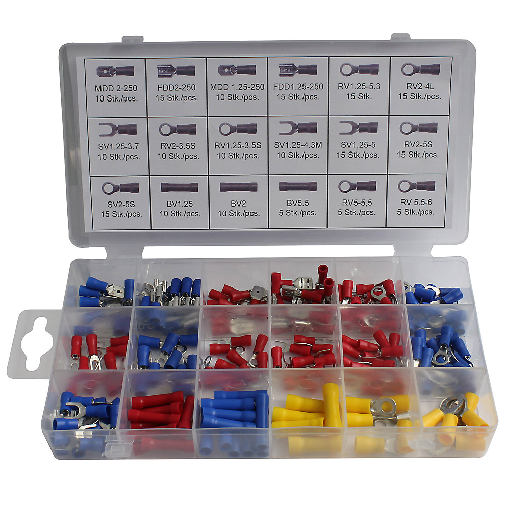 Cable Lug Assortment | 200 pcs. | NORMEX Qualitätswerkzeuge GmbH & Co. KG