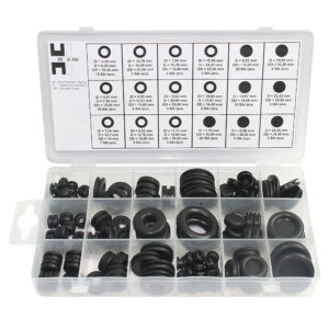 Grommet and Blanking Plug Assortment | 125 pcs.